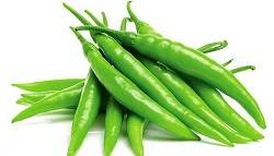 فلفل سبز شمشیری بسته بندی